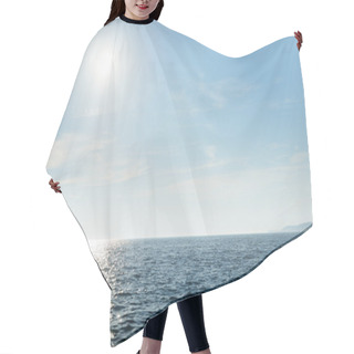 Personality  Peaceful Seascape At Midday Hair Cutting Cape