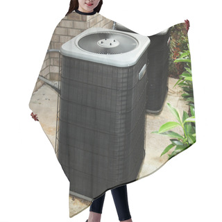 Personality  Residential Cental Air Conditioning Unit Hair Cutting Cape