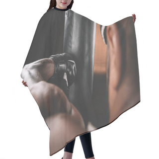 Personality  Muay Thai Athlete Training  Hair Cutting Cape