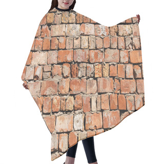 Personality  Old Red Brick Wall Textured Background   Hair Cutting Cape