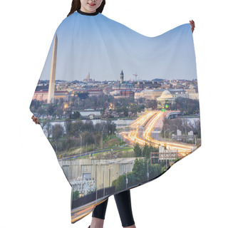 Personality  Washington DC Cityscape Hair Cutting Cape