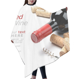 Personality  Wine And Corks Hair Cutting Cape