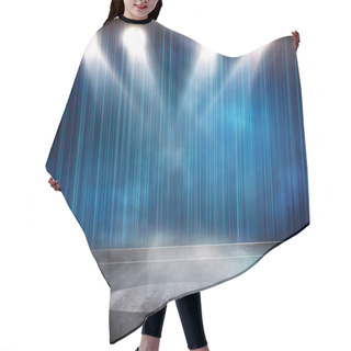 Personality  Spotlight Background Hair Cutting Cape