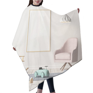 Personality  Room In Scandinavian Style Hair Cutting Cape