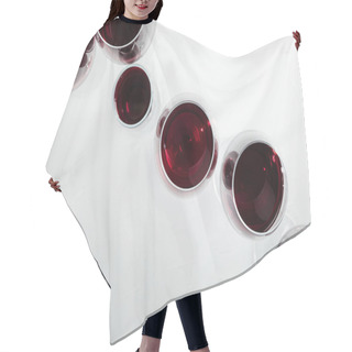 Personality  Red Wine In Glasses Hair Cutting Cape