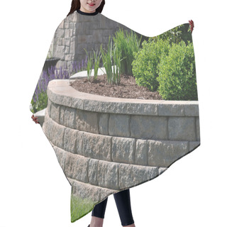 Personality  Retaining Wall Hair Cutting Cape