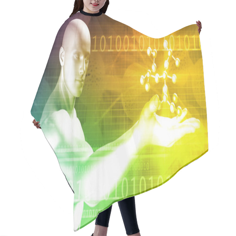 Personality  Information Technology Hair Cutting Cape