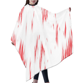 Personality  Abstract Geometric Pettern Hair Cutting Cape