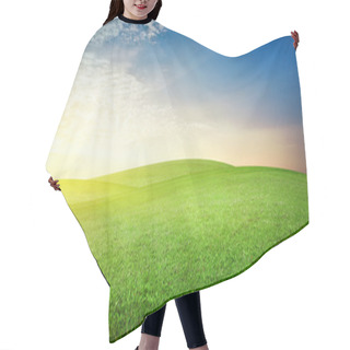 Personality  Panoramic Meadow Hair Cutting Cape
