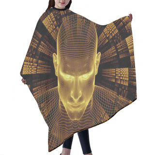 Personality  Vision Of Digital Identity Hair Cutting Cape