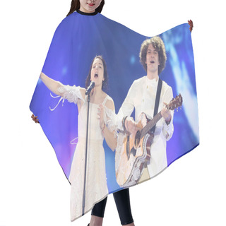 Personality  Naviband From Belarus  Eurovision 2017 Hair Cutting Cape