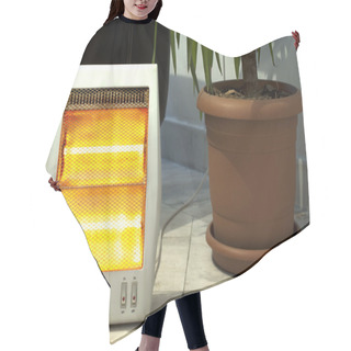 Personality  Electric Heater And Pot Hair Cutting Cape
