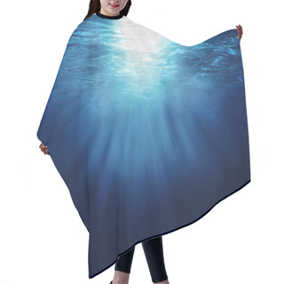 Personality  Looking Up From Under Water Hair Cutting Cape