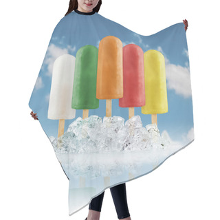 Personality  Fruit Ice Lolly Hair Cutting Cape