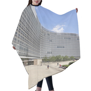 Personality  The Berlaymont Office Building Hair Cutting Cape