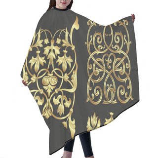 Personality  Byzantine Traditional Historical Floral Motifs, Pattern Hair Cutting Cape