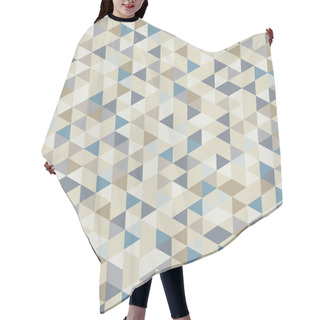 Personality  Abstract Kaleidoscope In Pastel Tones Hair Cutting Cape