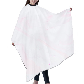 Personality  Abstract Light Marble Pink Texture  Hair Cutting Cape