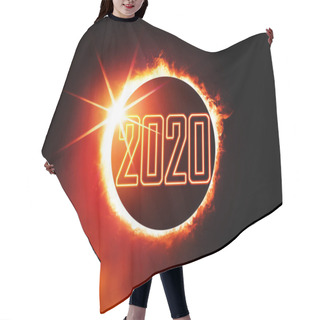 Personality  2020 On Eclipse Of The Sun Hair Cutting Cape