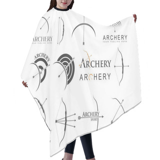 Personality  Archery Logo Designs Bundle, Precision Arrow Logos Bundle, Modern Archery Brand Identity Set, Elegant Bow And Arrow Logo Collection, Archery Typography, Sporty Arrow Typography Designs, Typography Art For Archery, Archery Club Logo Templates Hair Cutting Cape
