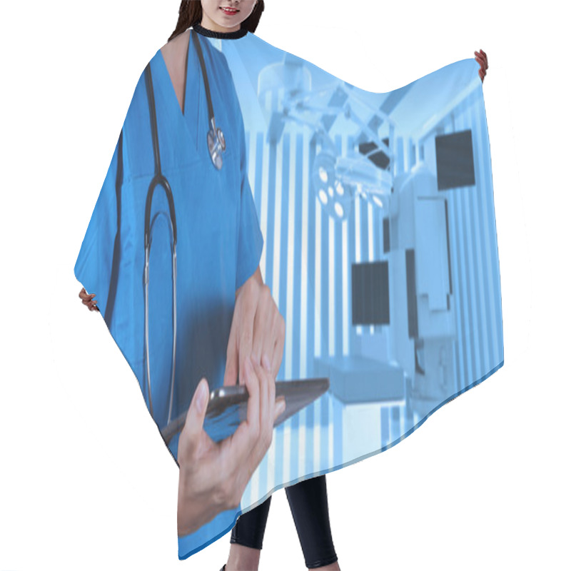 Personality  Success Smart Medical Doctor Hair Cutting Cape