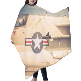 Personality  Jet Fighter Closeup Hair Cutting Cape
