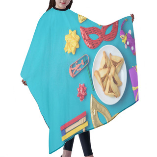 Personality  Purim Holiday Background Hair Cutting Cape