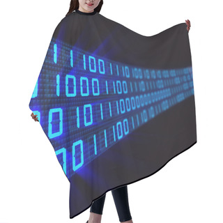 Personality  Abstract Binary Background Hair Cutting Cape