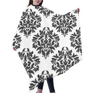 Personality  Arabesque Seamless Pattern With Floral Motifs Hair Cutting Cape