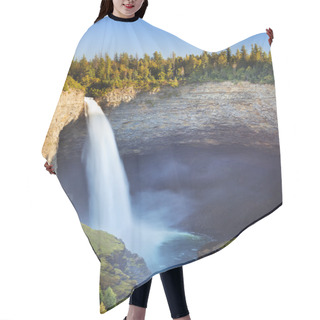 Personality  Helmcken Falls In Wells Gray Provincial Park, British Columbia, Canada Hair Cutting Cape