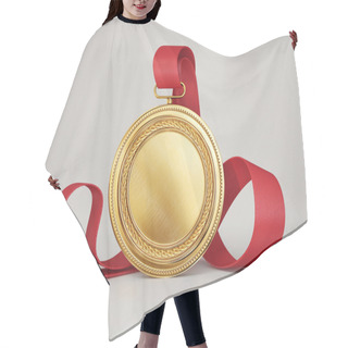 Personality  Medal Hair Cutting Cape