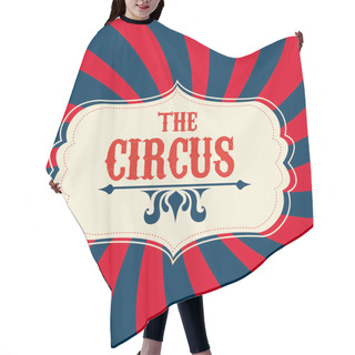Personality  Circus Design Hair Cutting Cape