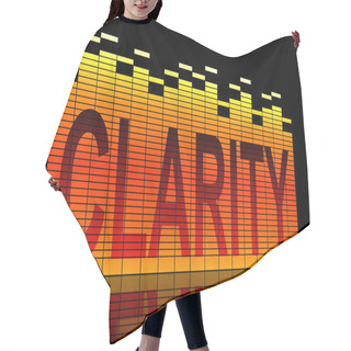 Personality  Clarity Concept. Hair Cutting Cape