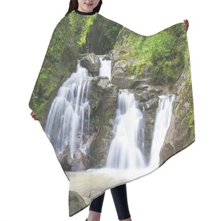 Personality  Waterfall In The River Valley Syk Hair Cutting Cape