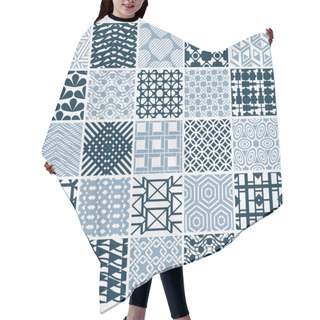 Personality  Set Of Endless Geometric Patterns Hair Cutting Cape