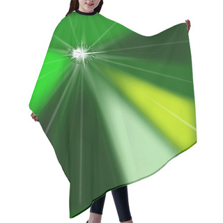 Personality  Emerald Starburst Hair Cutting Cape