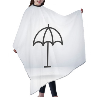 Personality  Umbrella, Parasol Icon Hair Cutting Cape