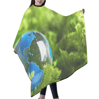 Personality  Earth Marble Hair Cutting Cape