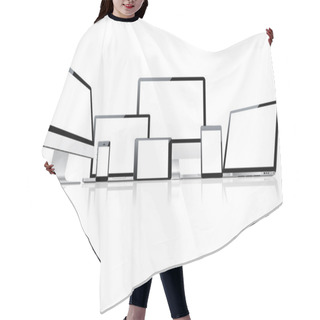 Personality  Device Set Hair Cutting Cape
