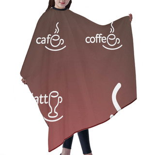 Personality  Logos For Coffee Companies Hair Cutting Cape