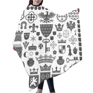 Personality  HERALDIC Symbols And Decorations Hair Cutting Cape