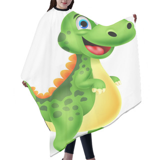 Personality  Cute Dinosaur Cartoon Hair Cutting Cape