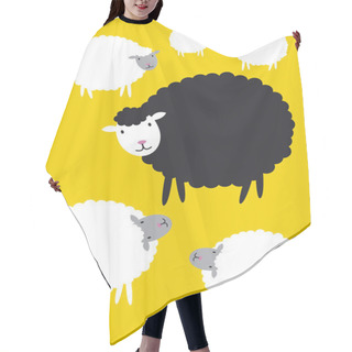 Personality  Black Sheep Concepts Hair Cutting Cape
