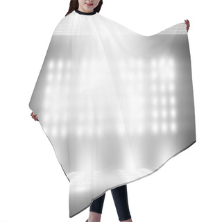 Personality  Gray Empty Room Studio Gradient Used For Background And Display Your Product Hair Cutting Cape
