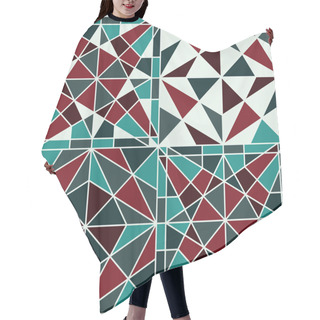 Personality  Seamles Eastern Pattern Hair Cutting Cape