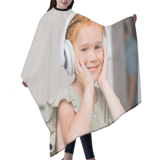 Personality  Listening Music Hair Cutting Cape