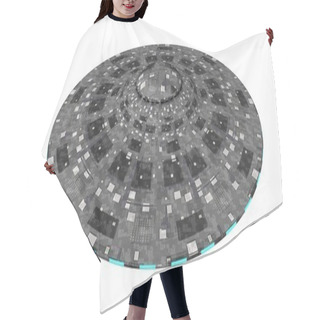 Personality  UFO Spaceship Hair Cutting Cape