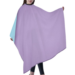 Personality  Beautiful Bright Geometric Blue And Purple Paper Background   Hair Cutting Cape