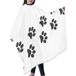 Personality  Paw Trail Hair Cutting Cape