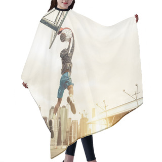 Personality  Basketball Street Player Hair Cutting Cape